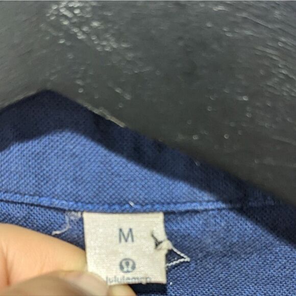 Lululemon | Men's Snap To It Short Sleeve Dark Cobalt / Deep Navy - Picture 6 of 10